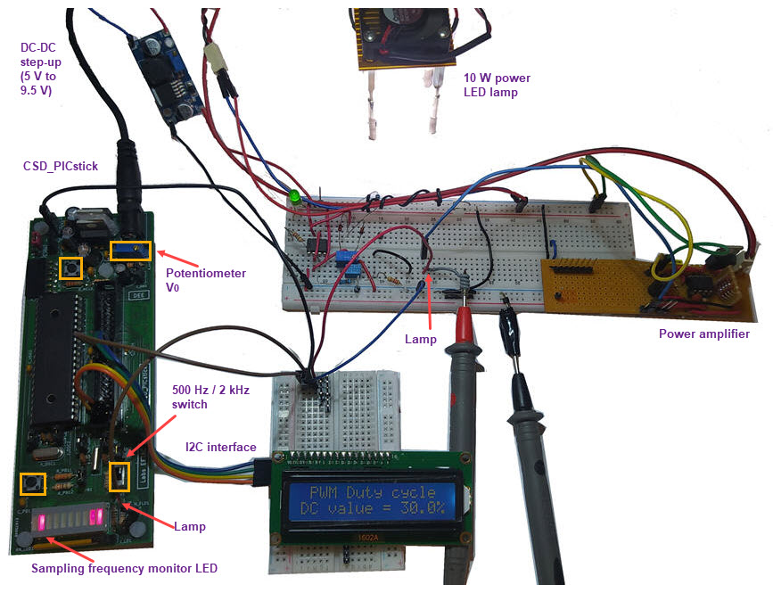 Dimmer with CSD_PICstick