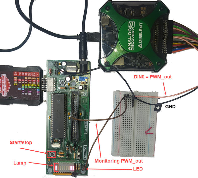 Phase #1, step 2, prototyping and measuring