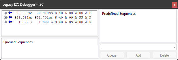 I2C debugger instrument
