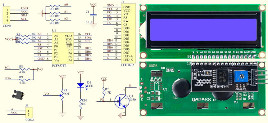 I2C to LCD adapter