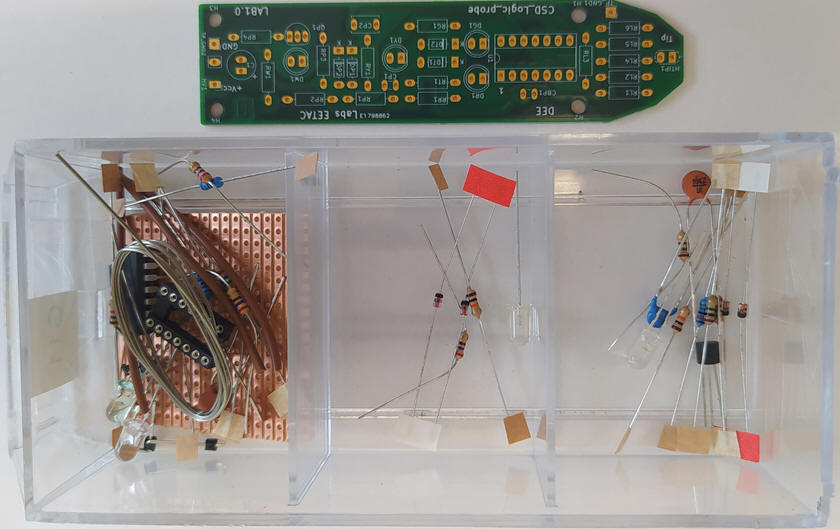 Drawer with components