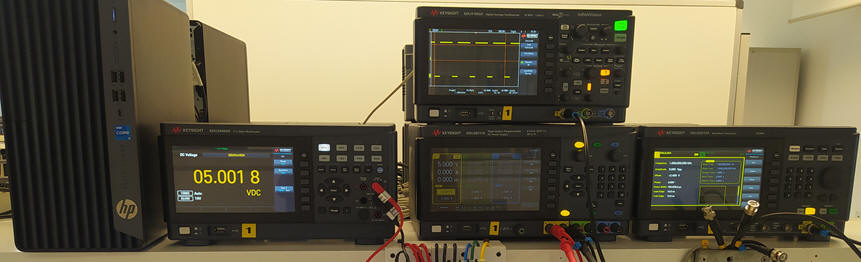 Typical lab instrumentation