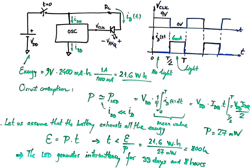 battery duration calculation