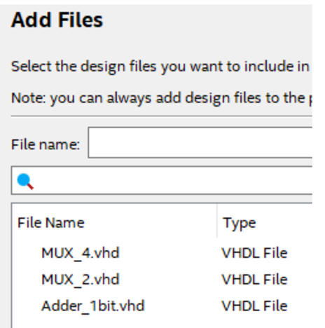 Add files