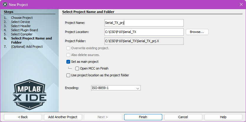 Project names and folders