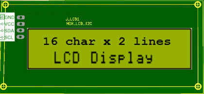 Adapter I2C LCD