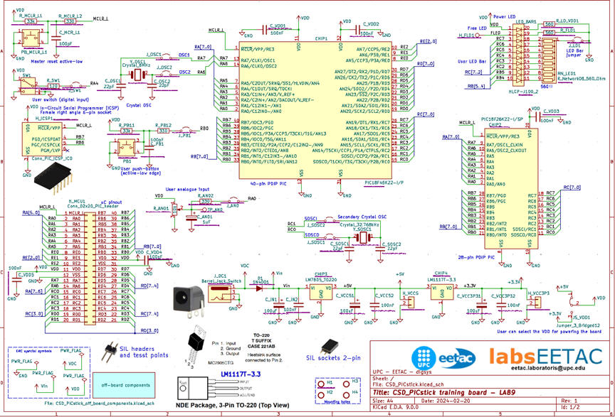 Scheamtic in KiCad