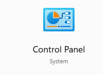 Control panel