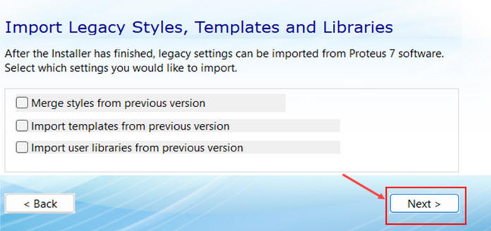 Import old templates